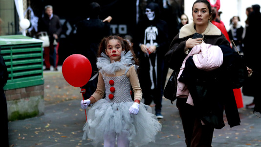 Gran día del terror con personajes horripilantes en A Barcala (36)
