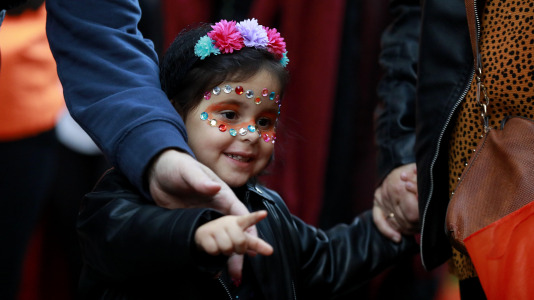 Gran día del terror con personajes horripilantes en A Barcala (42)