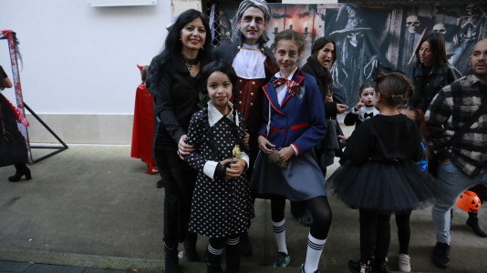 Gran día del terror con personajes horripilantes en A Barcala    (7)