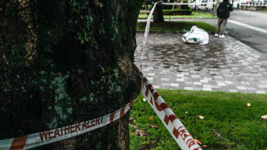 El temporal dejó alertas en el mar y el interior, con fuerte vientos de más de 75 kilómetros por hora