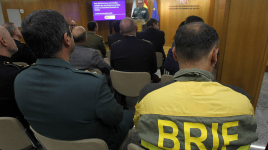 Homenaje para los 3.000 efectivos movilizados por el Gobierno central durante la lucha contra el fuego