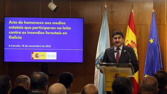 Homenaje para los 3.000 efectivos movilizados por el Gobierno central durante la lucha contra el fuego
