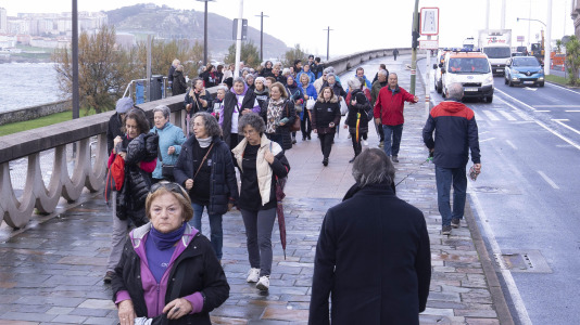 Las imágenes de la conmemoración en A Coruña del Día de la Eliminación de la Violencia contra las Mujeres