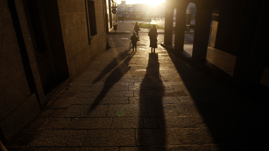 Los coruñeses disfrutaron del buen tiempo tras un lluvioso mes de noviembre