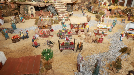 Miluca Rodríguez y Alejandro Lois comienzan en octubre a montar el nacimiento