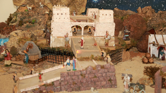 Miluca Rodríguez y Alejandro Lois comienzan en octubre a montar el nacimiento