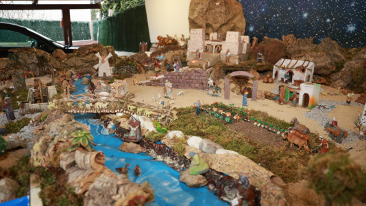 Miluca Rodríguez y Alejandro Lois comienzan en octubre a montar el nacimiento