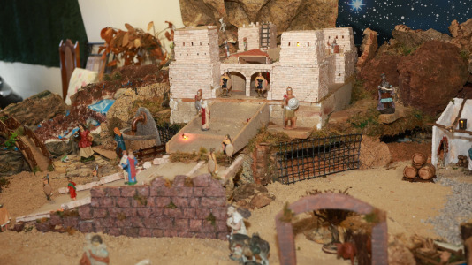 Miluca Rodríguez y Alejandro Lois comienzan en octubre a montar el nacimiento