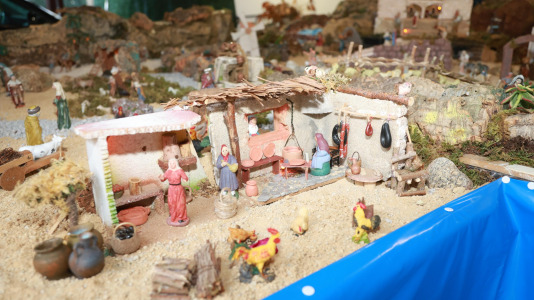 Miluca Rodríguez y Alejandro Lois comienzan en octubre a montar el nacimiento