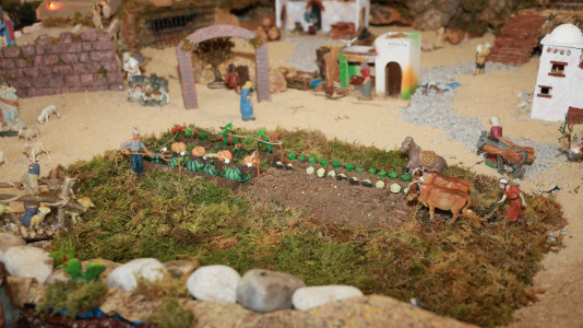 Miluca Rodríguez y Alejandro Lois comienzan en octubre a montar el nacimiento