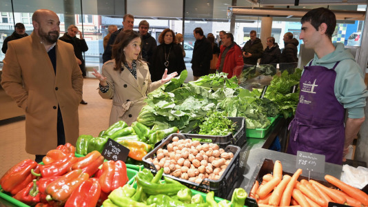 "Es una obra que hace barrio y ciudad", señala la alcaldesa de A Coruña, Inés Rey
