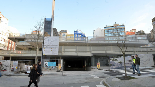"Es una obra que hace barrio y ciudad", señala la alcaldesa de A Coruña, Inés Rey
