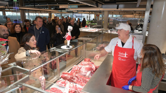 "Es una obra que hace barrio y ciudad", señala la alcaldesa de A Coruña, Inés Rey
