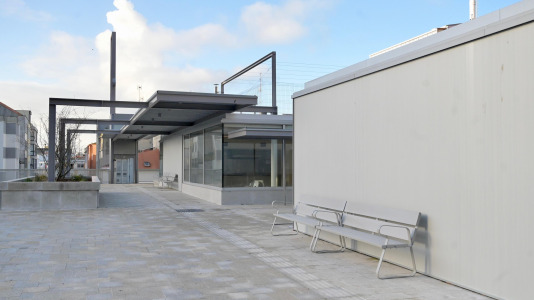 "Es una obra que hace barrio y ciudad", señala la alcaldesa de A Coruña, Inés Rey
