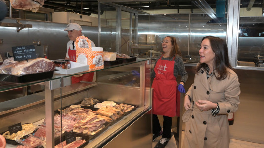 "Es una obra que hace barrio y ciudad", señala la alcaldesa de A Coruña, Inés Rey
