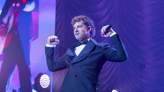 Bisbal, en un momento del concierto