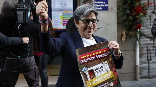 El 70.048, segundo premio del sorteo de Navidad, vendido íntegramente en Madrid