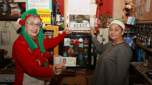 Los afortunados del Sorteo de Navidad en A Cunquiña
