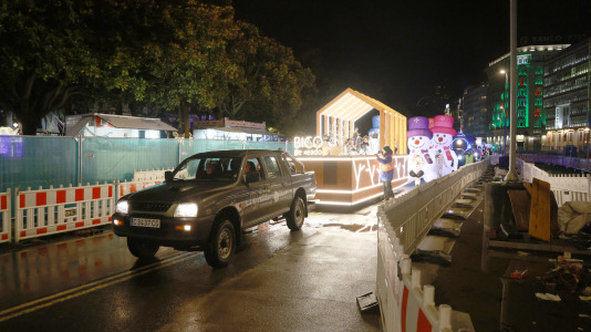 El paso de la Cabalgata llena de ilusión las calles de A Coruña