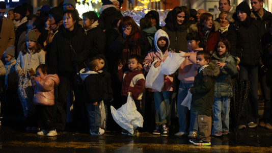 La parte final del recorrido estuvo marcada bajo la lluvia