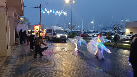 Cabalgata de los Reyes Magos en Sada