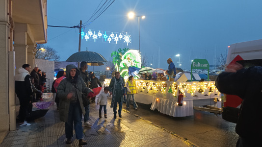 Cabalgata de los Reyes Magos en Sada