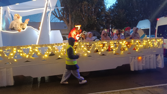 Cabalgata de los Reyes Magos en Sada
