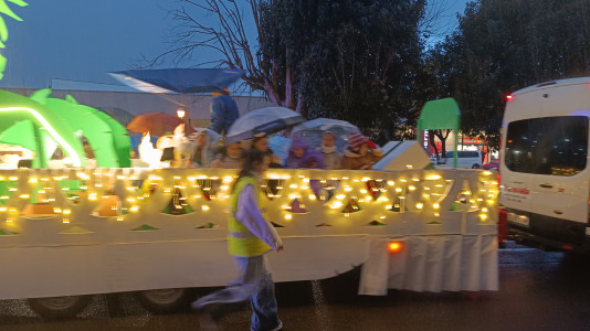 Cabalgata de los Reyes Magos en Sada