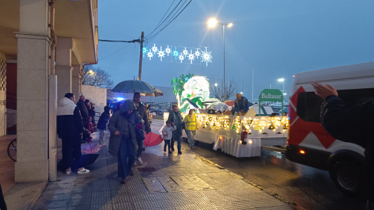 Cabalgata de los Reyes Magos en Sada