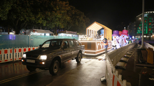 El paso de la Cabalgata llena de ilusión las calles de A Coruña