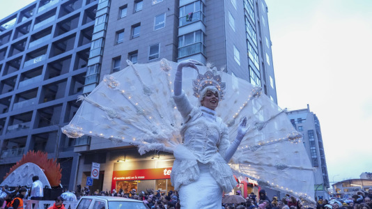 El paso de la Cabalgata llena de ilusión las calles de A Coruña