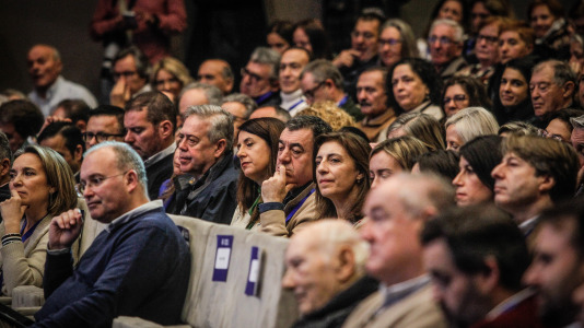 Los 'populares' se reúnen en Palexco para diseñar su estrategia de cara al nuevo curso