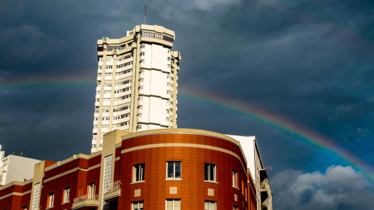 Arco Iris en A Coruña