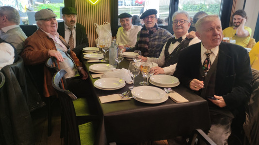 Cocido de los vecinos del Castro de Elviña por el patrón 