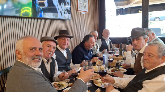 Cocido de los vecinos del Castro de Elviña por el patrón 