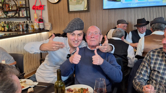 Cocido de los vecinos del Castro de Elviña por el patrón 