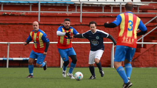 El cuadrangular enfrentó a los equipos de fútbol de los colegios de A Coruña, Madrid, Valencia y Málaga