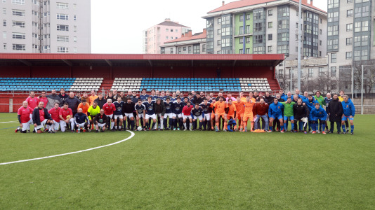 El cuadrangular enfrentó a los equipos de fútbol de los colegios de A Coruña, Madrid, Valencia y Málaga