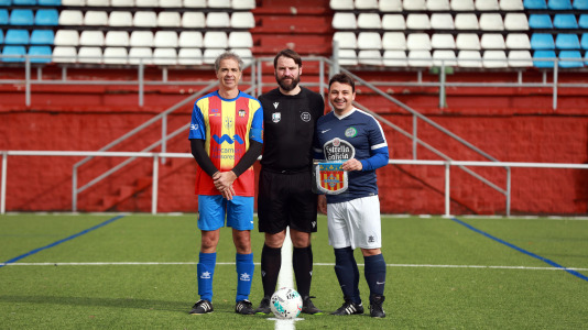 El cuadrangular enfrentó a los equipos de fútbol de los colegios de A Coruña, Madrid, Valencia y Málaga