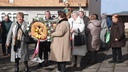 La parroquia de Arteixo mantiene viva su tradición centenaria