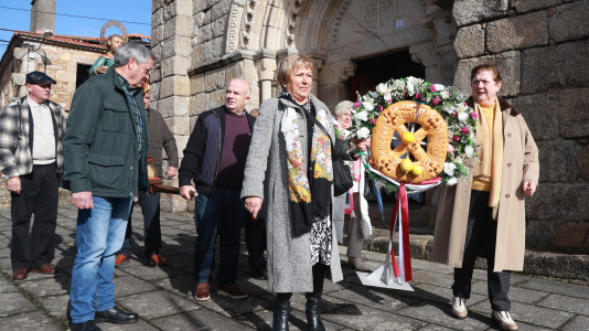 La parroquia de Arteixo mantiene viva su tradición centenaria