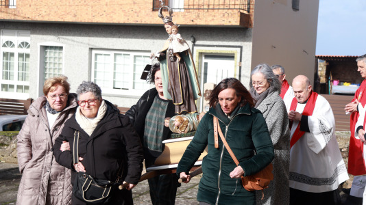 La parroquia de Arteixo mantiene viva su tradición centenaria