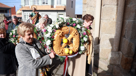 La parroquia de Arteixo mantiene viva su tradición centenaria