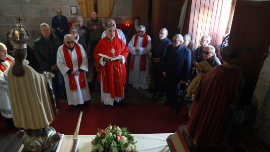 La parroquia de Arteixo mantiene viva su tradición centenaria