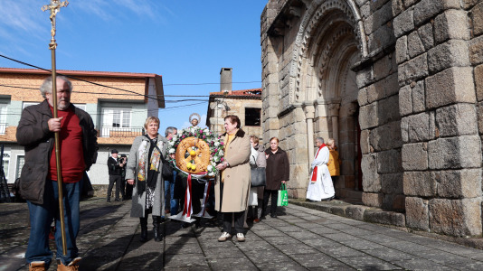 La parroquia de Arteixo mantiene viva su tradición centenaria