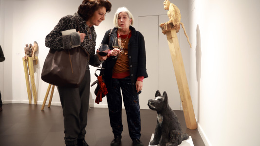 El autor presenta en "Retornos" diferentes obras creadas a lo largo de toda su carrera