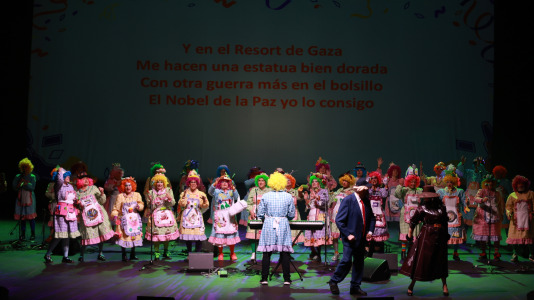 El certamen se celebró en el Palacio de la Ópera, e inició las celebraciones del carnaval coruñés