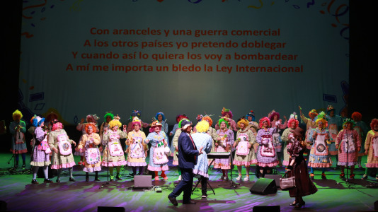 El certamen se celebró en el Palacio de la Ópera, e inició las celebraciones del carnaval coruñés
