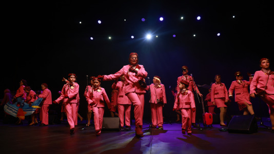 El certamen se celebró en el Palacio de la Ópera, e inició las celebraciones del carnaval coruñés