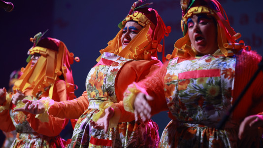 El certamen se celebró en el Palacio de la Ópera, e inició las celebraciones del carnaval coruñés